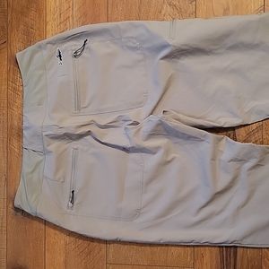 Women's sz small Patagonia lightweight pants light gray